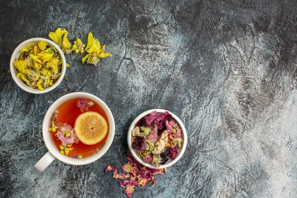 Flower-Based Herbal Teas