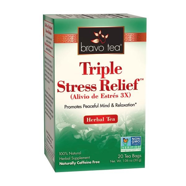 Bravo Tea Triple Stress Relief Herbal Tea
