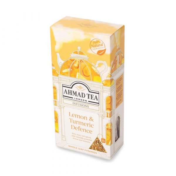 Lemon and Turmeric Defence Ahmad Herbal tea