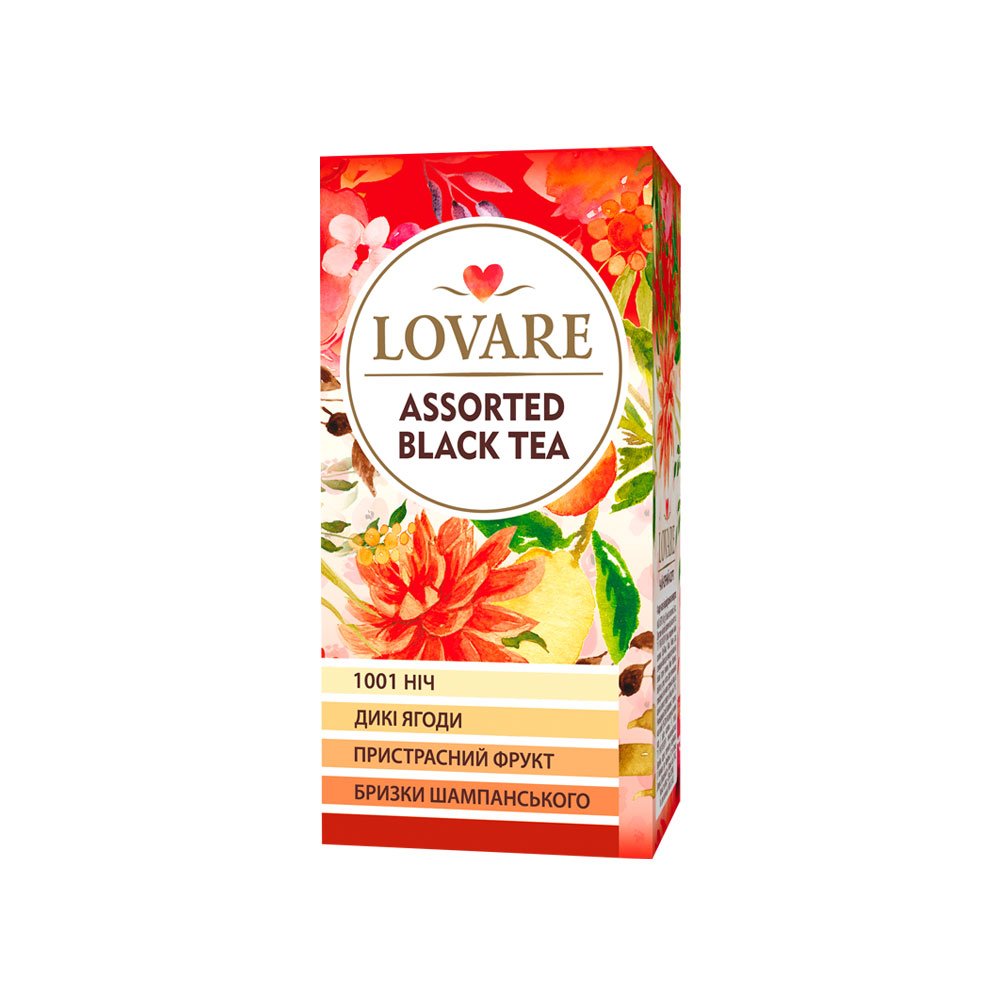 Lovare Assorted Black Tea 24 Bags