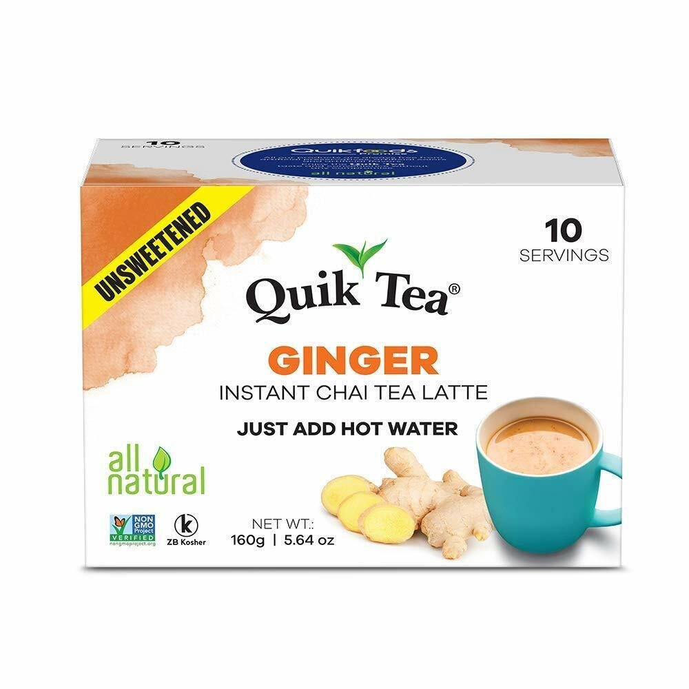 QuikTea Unsweetened Ginger Chai