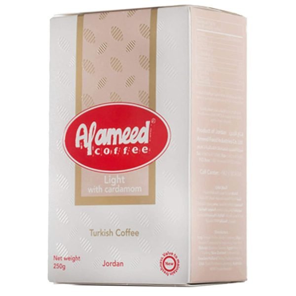Al Ameed Gourmet Turkish Ground Coffee Light Roast
