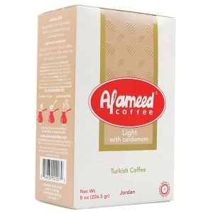 Al Ameed Light Cardamom Turkish Ground Coffee