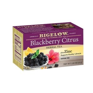 Bigelow Blackberry Citrus Plus Zinc Herbal Tea