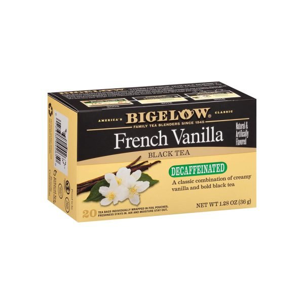 Bigelow Decaffeinated French Vanilla Black Tea Bags