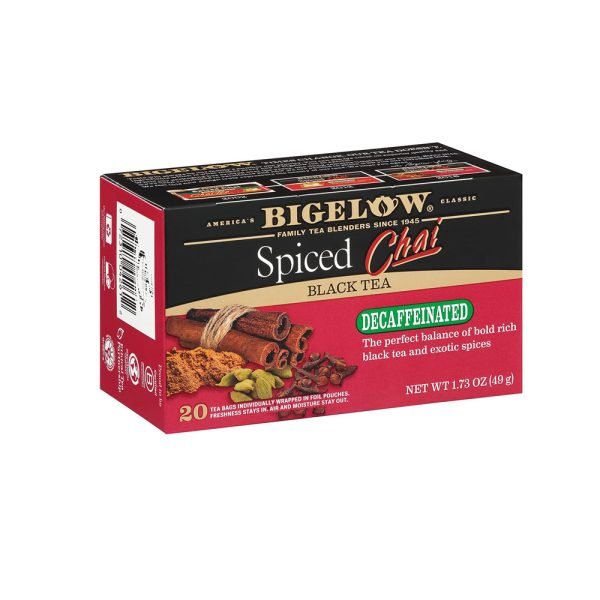 Bigelow Decaffeinated Spiced Chai Black Tea