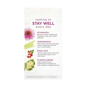 Bigelow Benefits Stay Well Lemon and Echinacea Herbal Tea