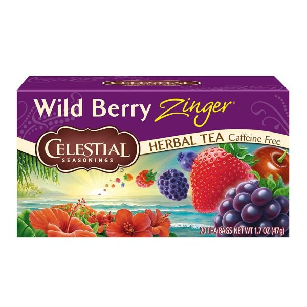 Celestial Seasonings Wild Berry Zinger Herbal Tea