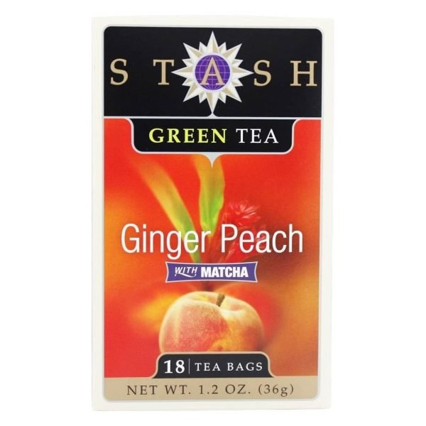 Stash Green Tea Ginger Peach