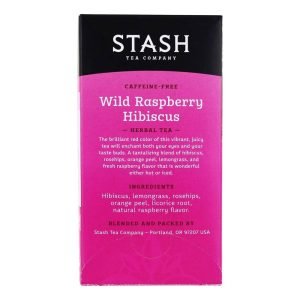 Stash Tea Wild Raspberry Hibiscus tea