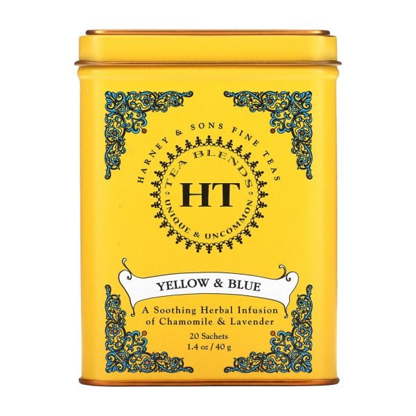 Harney and Sons HT Tea Blend Yellow and Blue