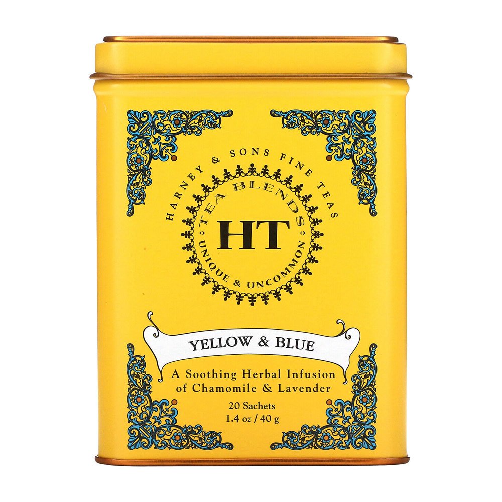 Harney and Sons HT Tea Blend Yellow and Blue