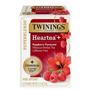 Twinings Heartea Raspberry Hibiscus Herbal Tea