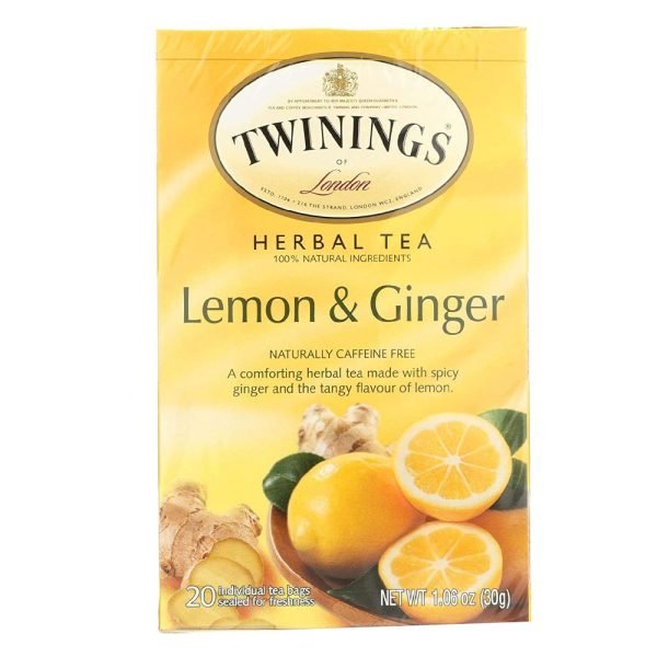 Twinings Lemon and Ginger Herbal Tea