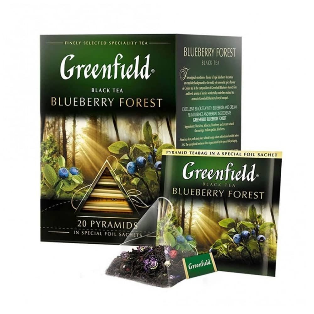 Greenfield Blueberry Forest Black Tea