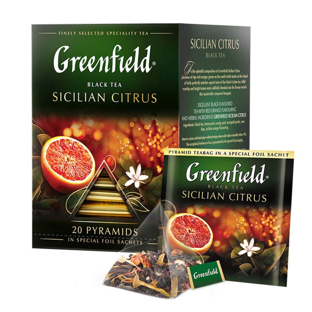 Greenfield Sicilian Citrus Black Tea