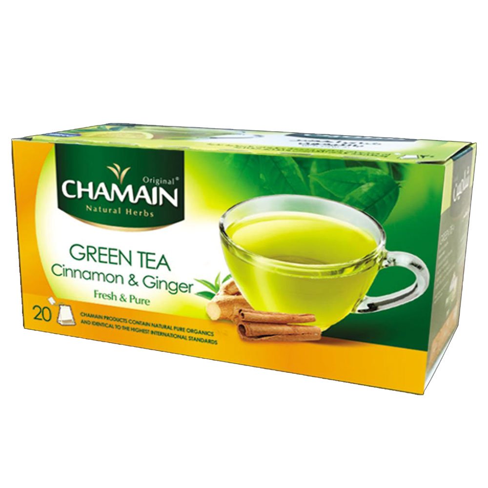 Chamain Green Tea Cinnamon Ginger