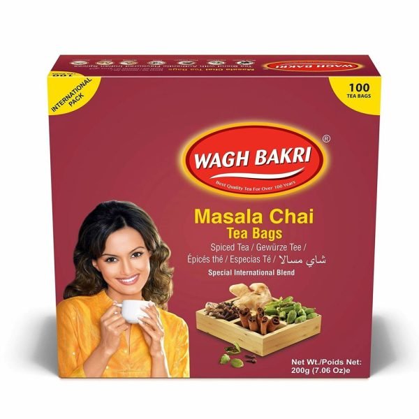 Wagh Bakri Masala Chai Tea Bags
